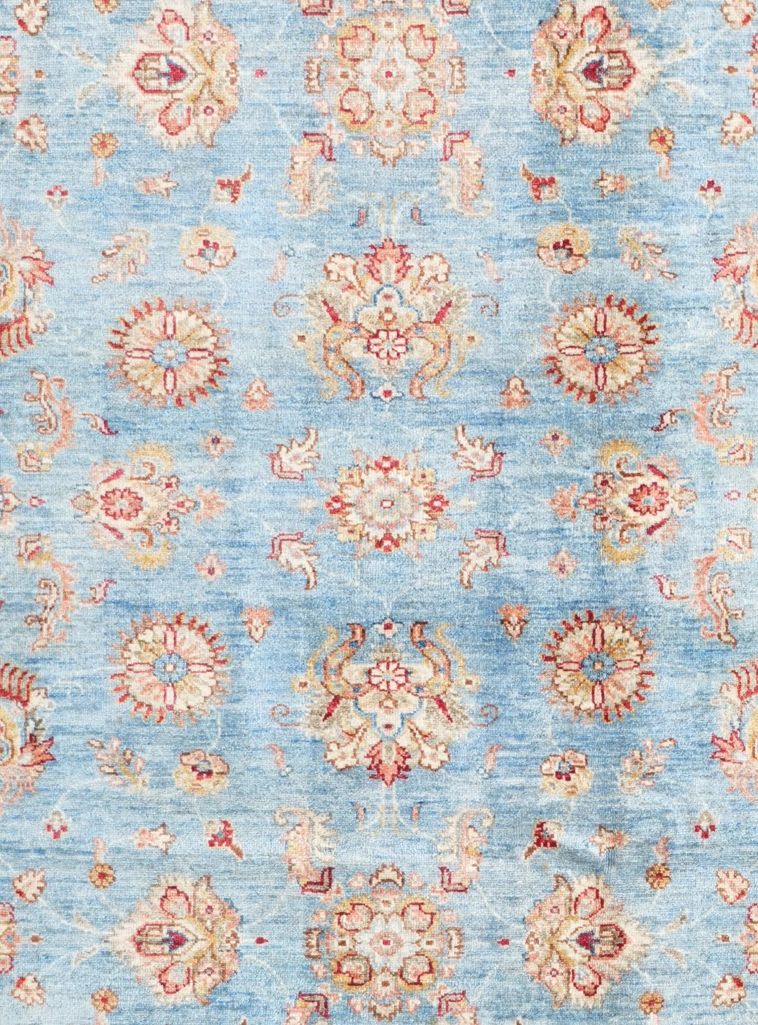 6' 10 x 9' 9 Hand Knotted Ziegler Rug