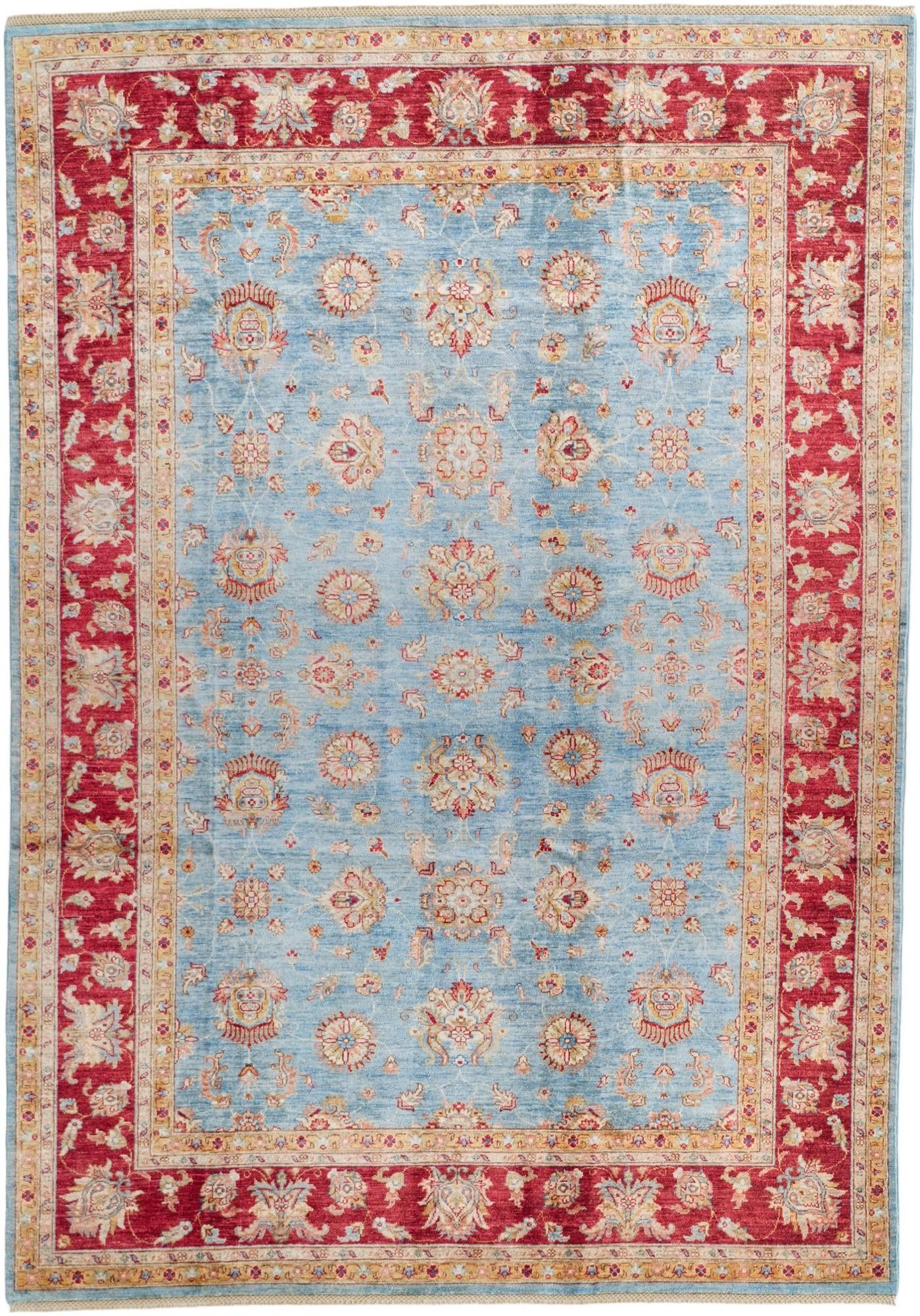 6' 10 x 9' 9 Hand Knotted Ziegler Rug