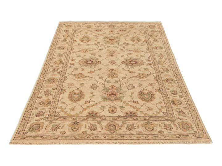 3' 10 x 5' 11 Hand Knotted Ziegler Rug
