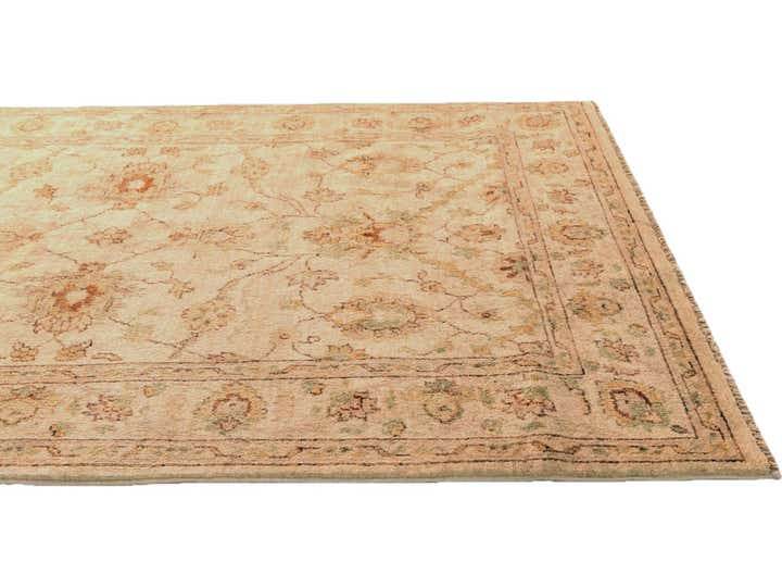 3' 10 x 5' 11 Hand Knotted Ziegler Rug