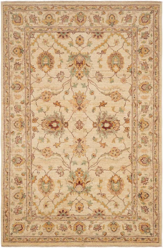 3' 10 x 5' 11 Hand Knotted Ziegler Rug