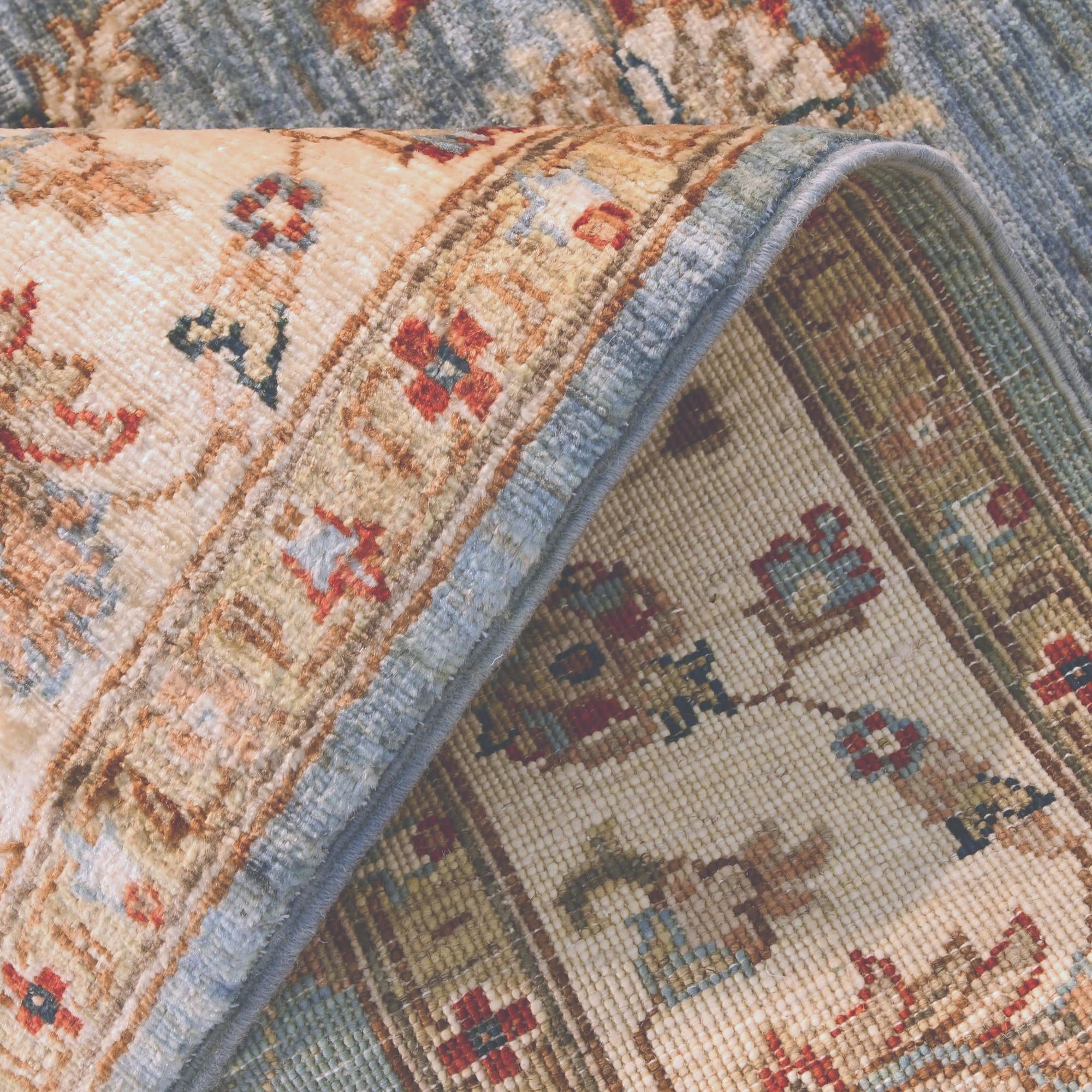 4' 11 x 6' 4 Hand Knotted Ziegler Rug