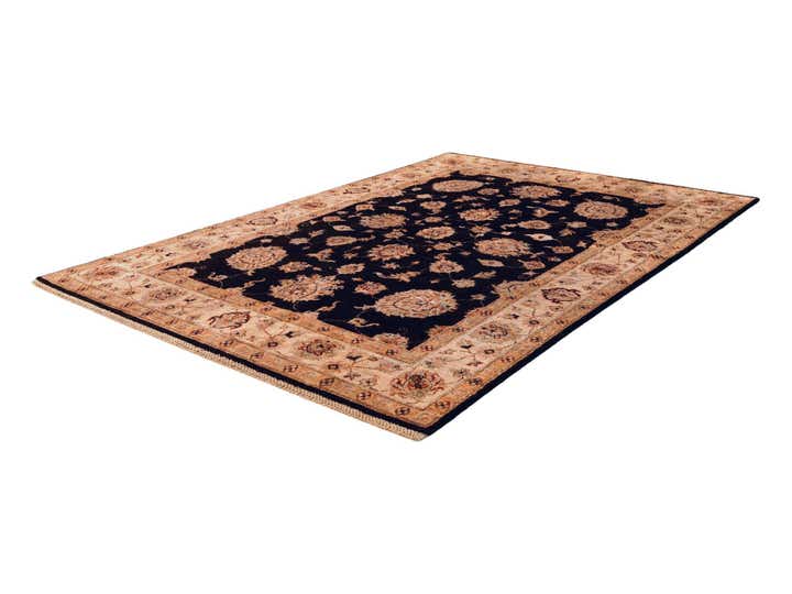 145cm x 210cm Handgeknüpft Ziegler Teppich