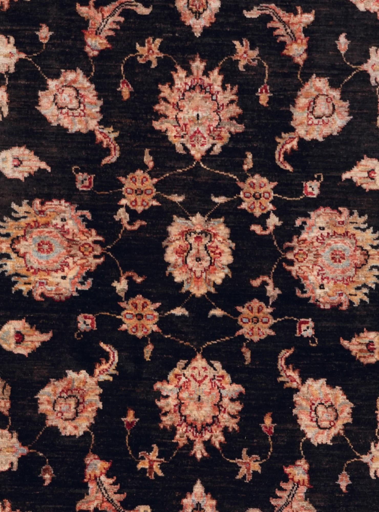 4' 10 x 6' 11 Hand Knotted Ziegler Rug