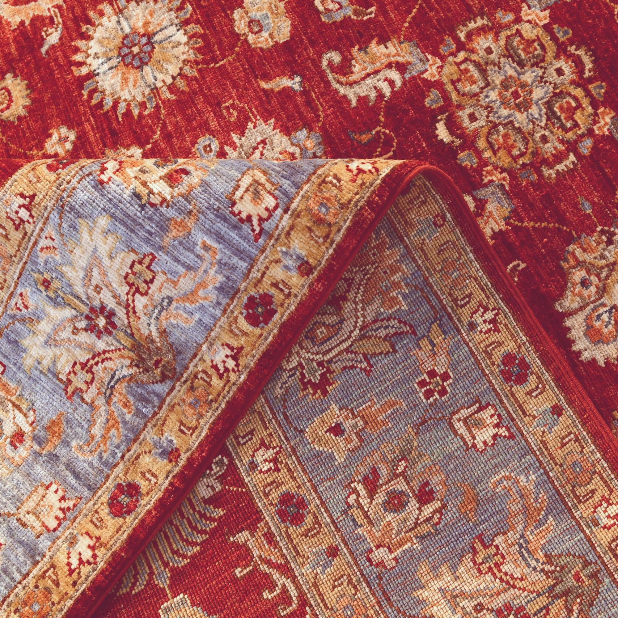 5' 9 x 8' 1 Hand Knotted Ziegler Rug
