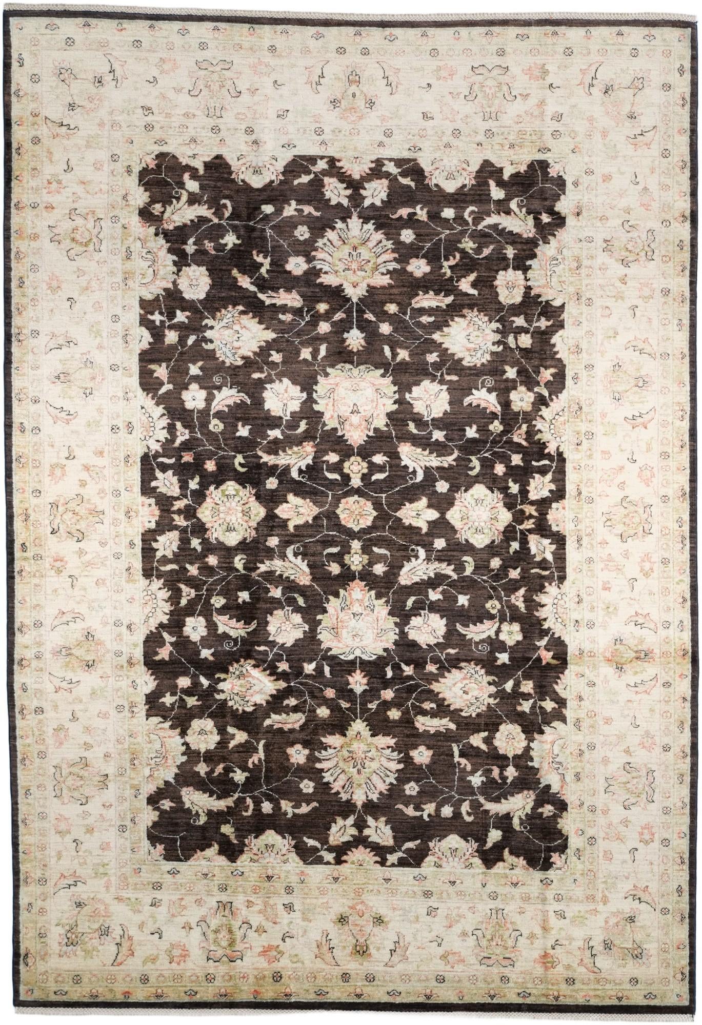 6' 9 x 9' 11 Hand Knotted Ziegler Rug