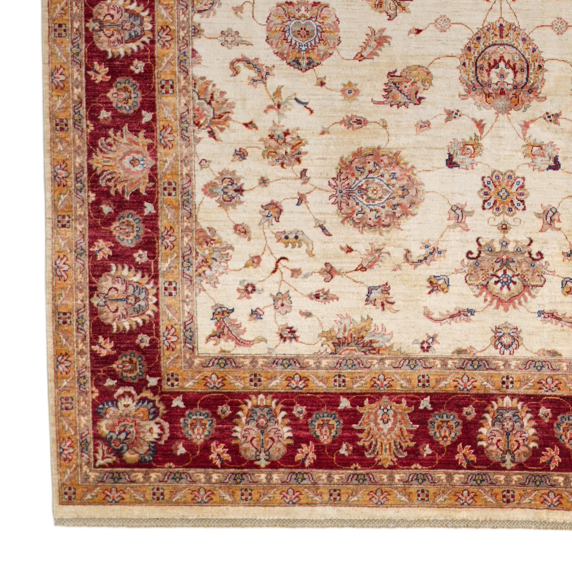 8' 4 x 11' 10 Hand Knotted Ziegler Rug