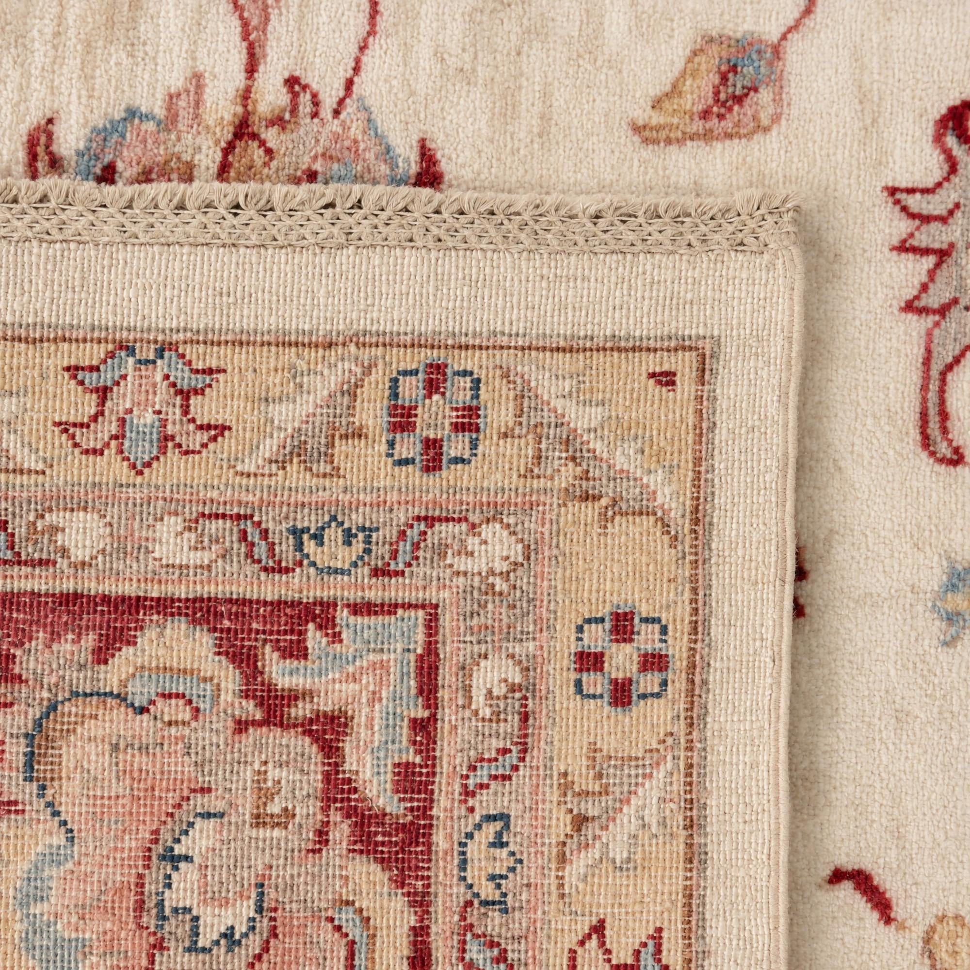9' 2 x 11' 9 Hand Knotted Ziegler Rug