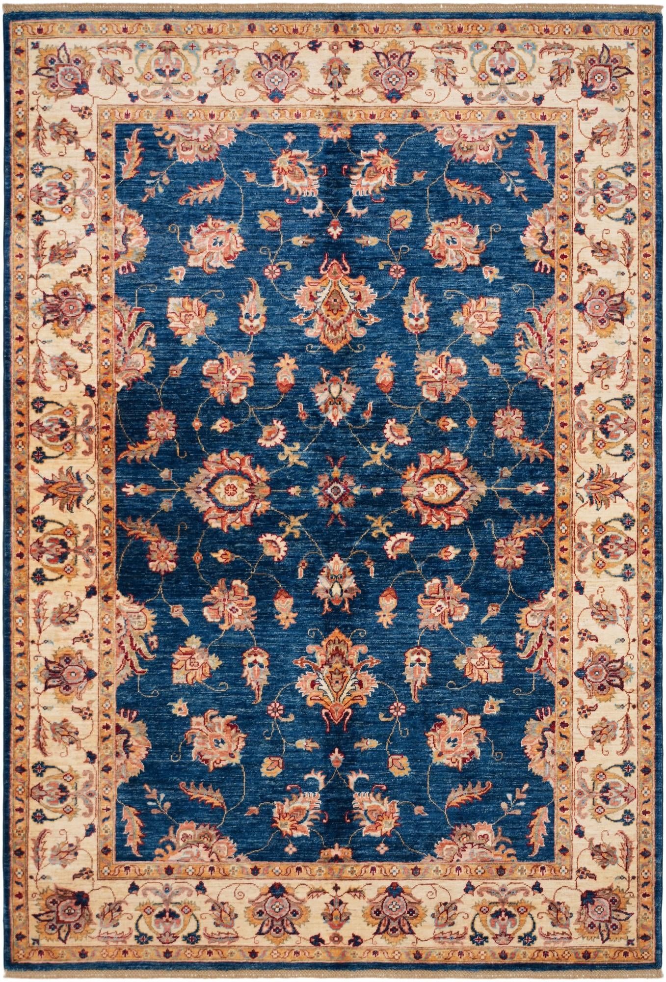 5' 9 x 8' 6 Hand Knotted Ziegler Rug