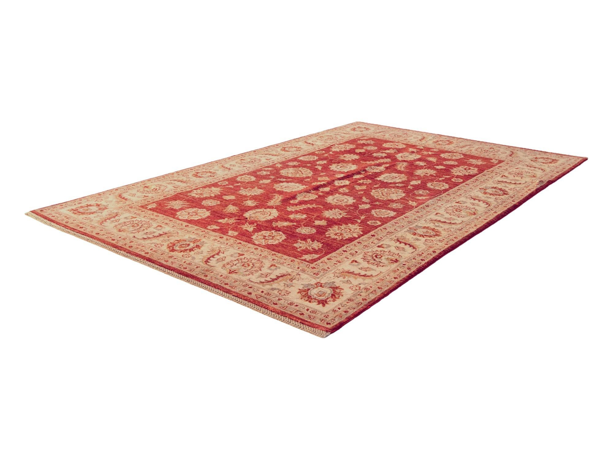 5' 10 x 8' 8 Hand Knotted Ziegler Rug