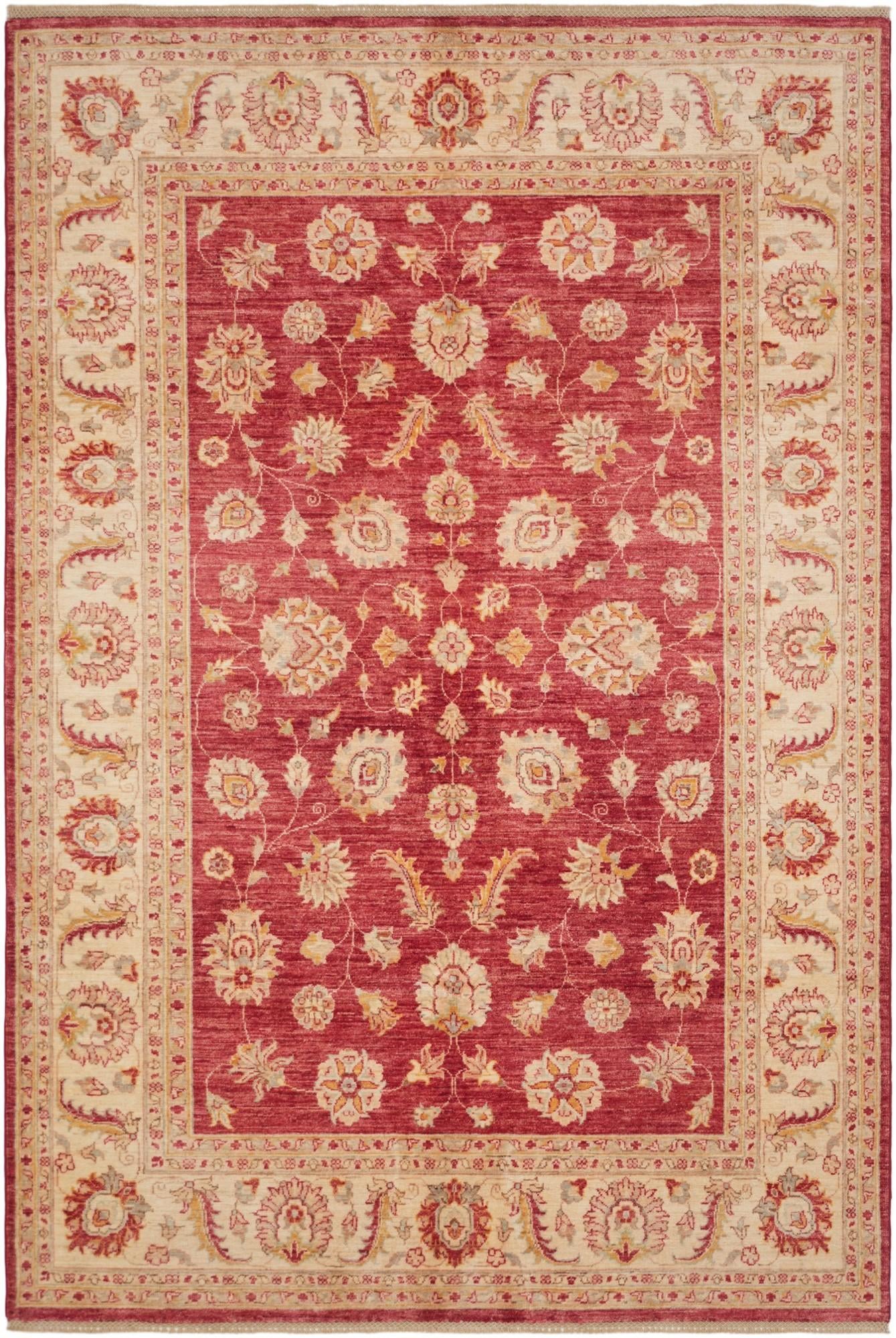 5' 10 x 8' 8 Hand Knotted Ziegler Rug