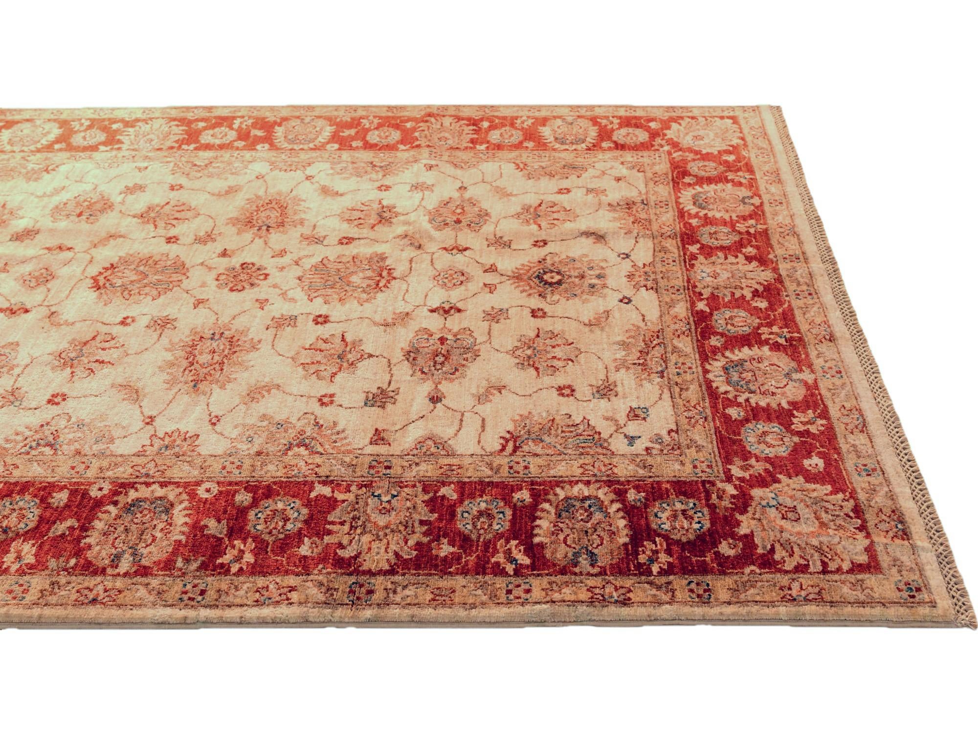5' 3 x 6' 6 Hand Knotted Ziegler Rug