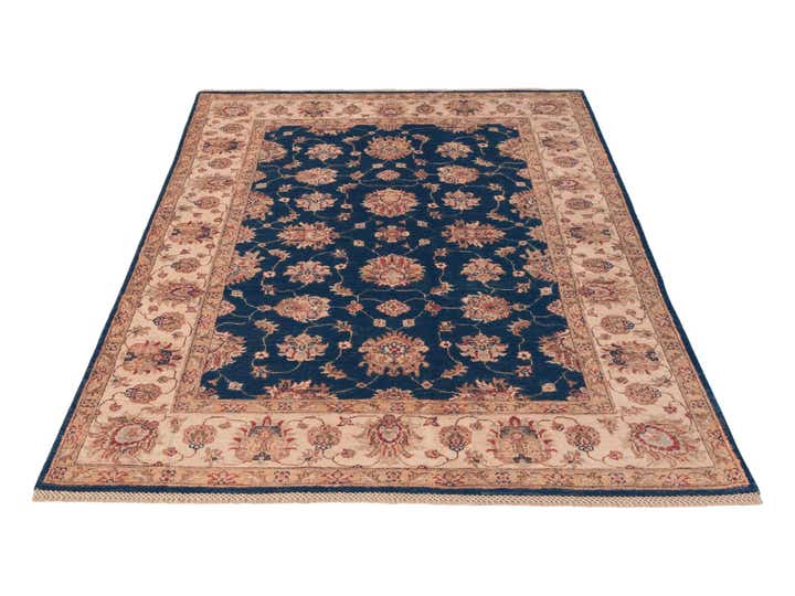 155cm x 200cm Hand Knotted Ziegler Rug