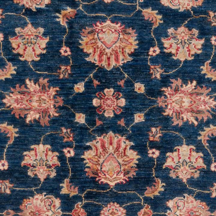 155cm x 200cm Hand Knotted Ziegler Rug