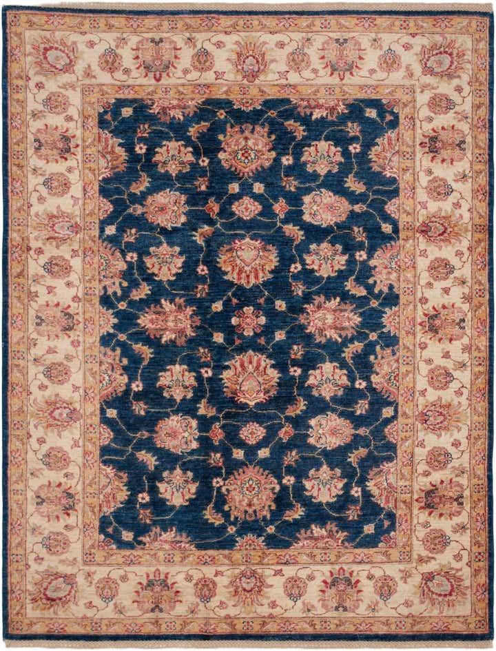 155cm x 200cm Hand Knotted Ziegler Rug