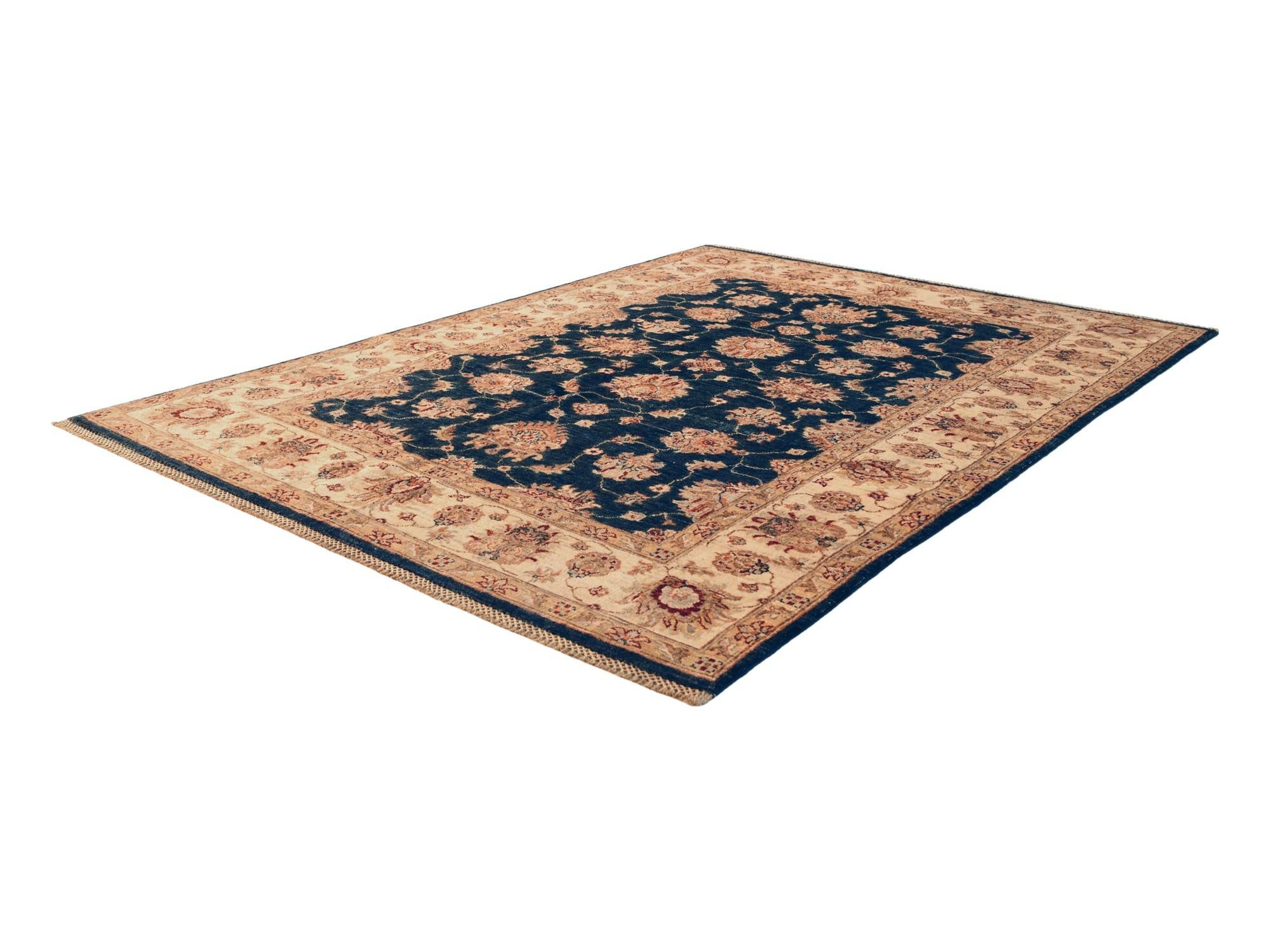 5' 1 x 6' 9 Hand Knotted Ziegler Rug
