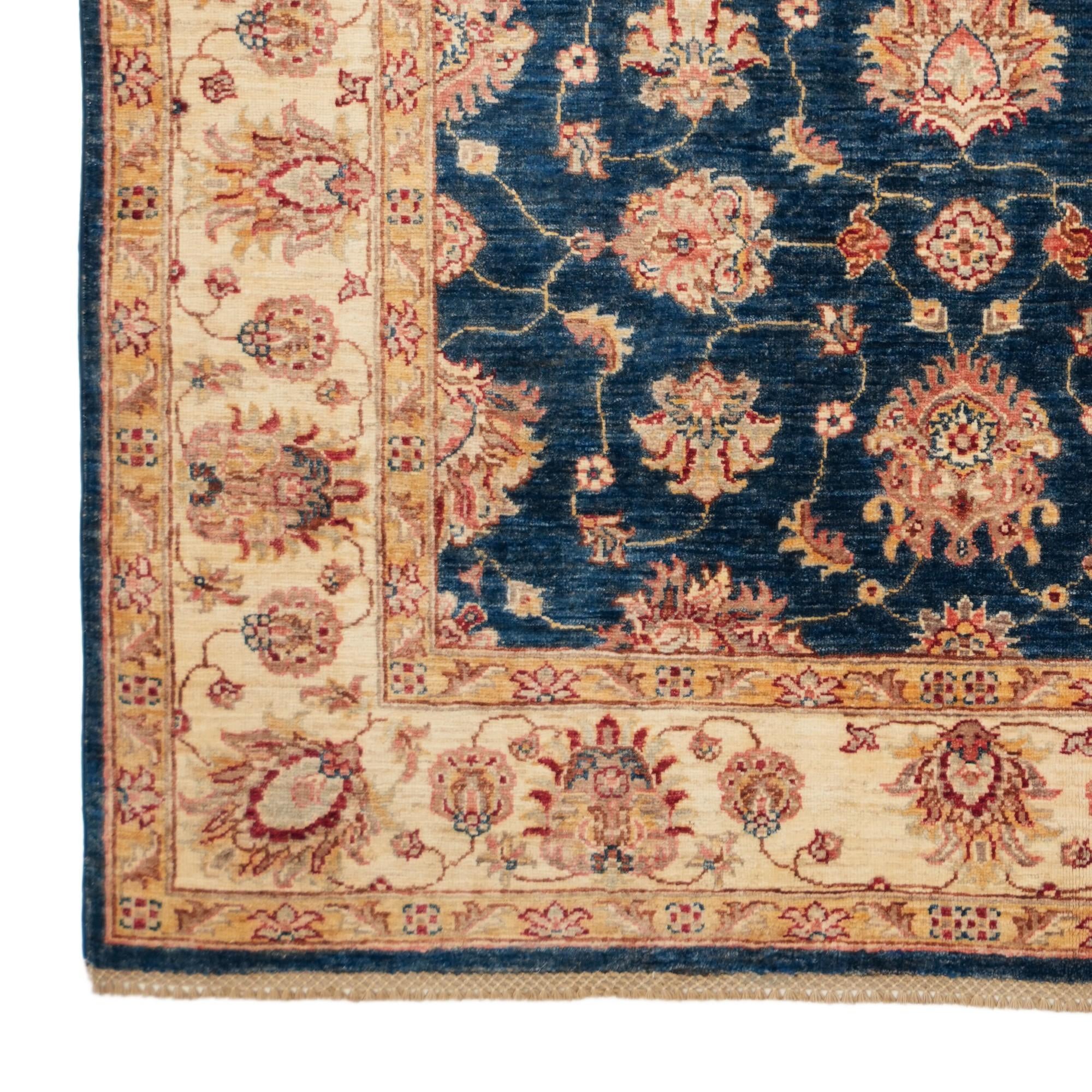 5' 1 x 6' 9 Hand Knotted Ziegler Rug