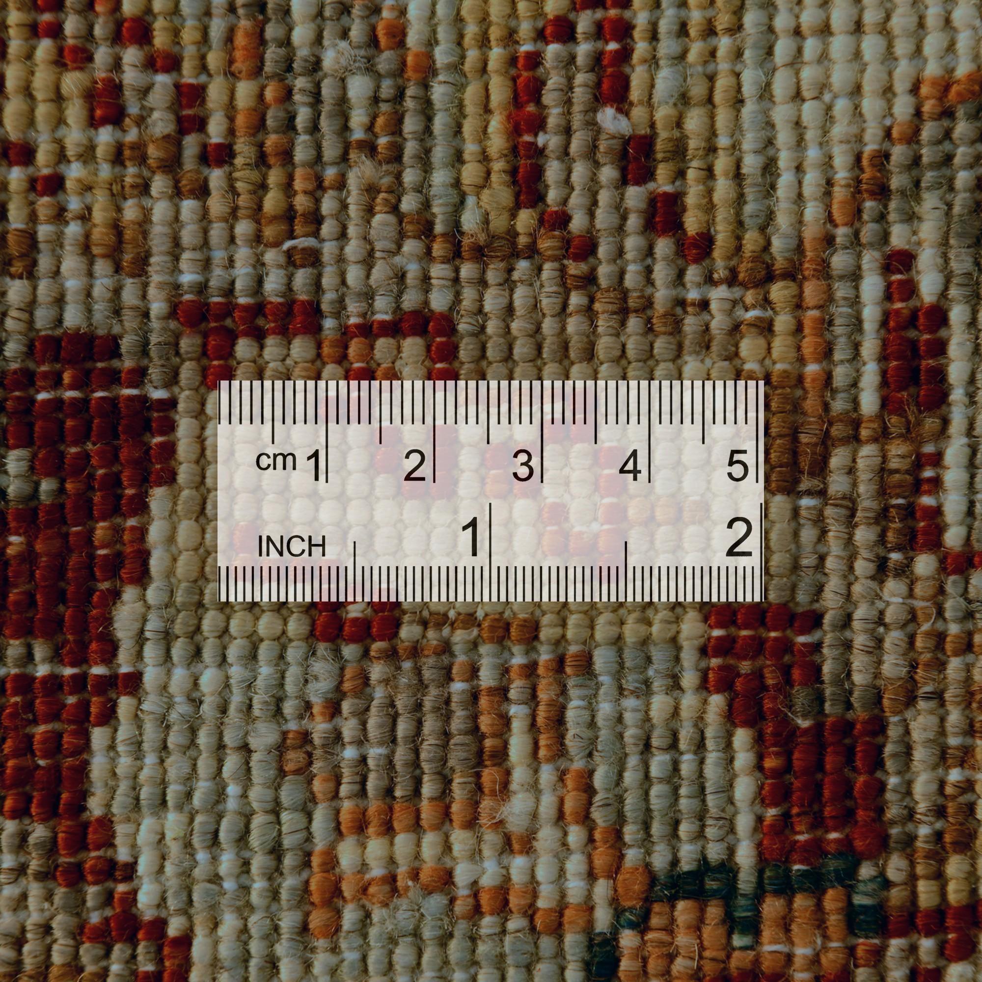 155cm x 205cm Hand Knotted Ziegler Rug