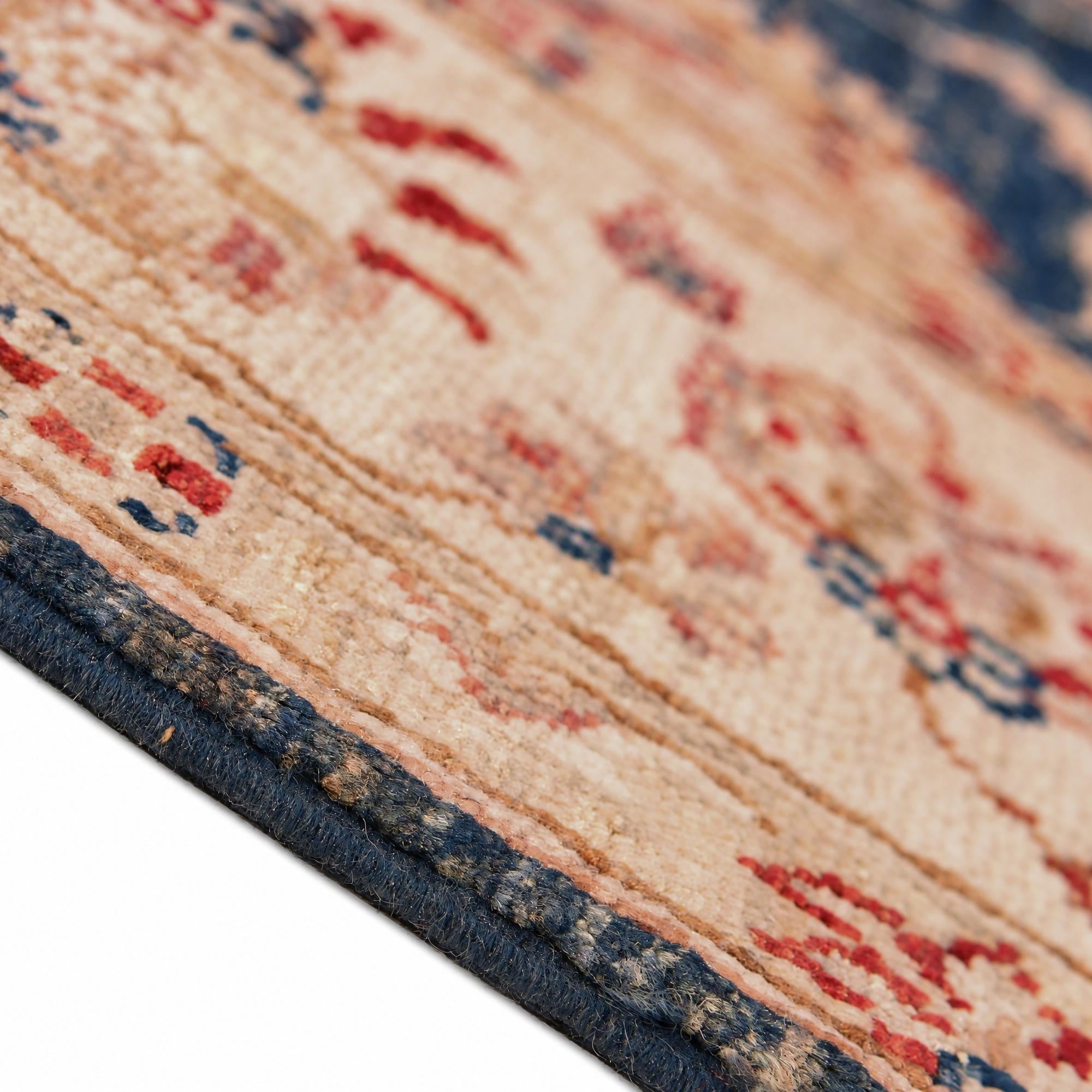 155cm x 205cm Hand Knotted Ziegler Rug