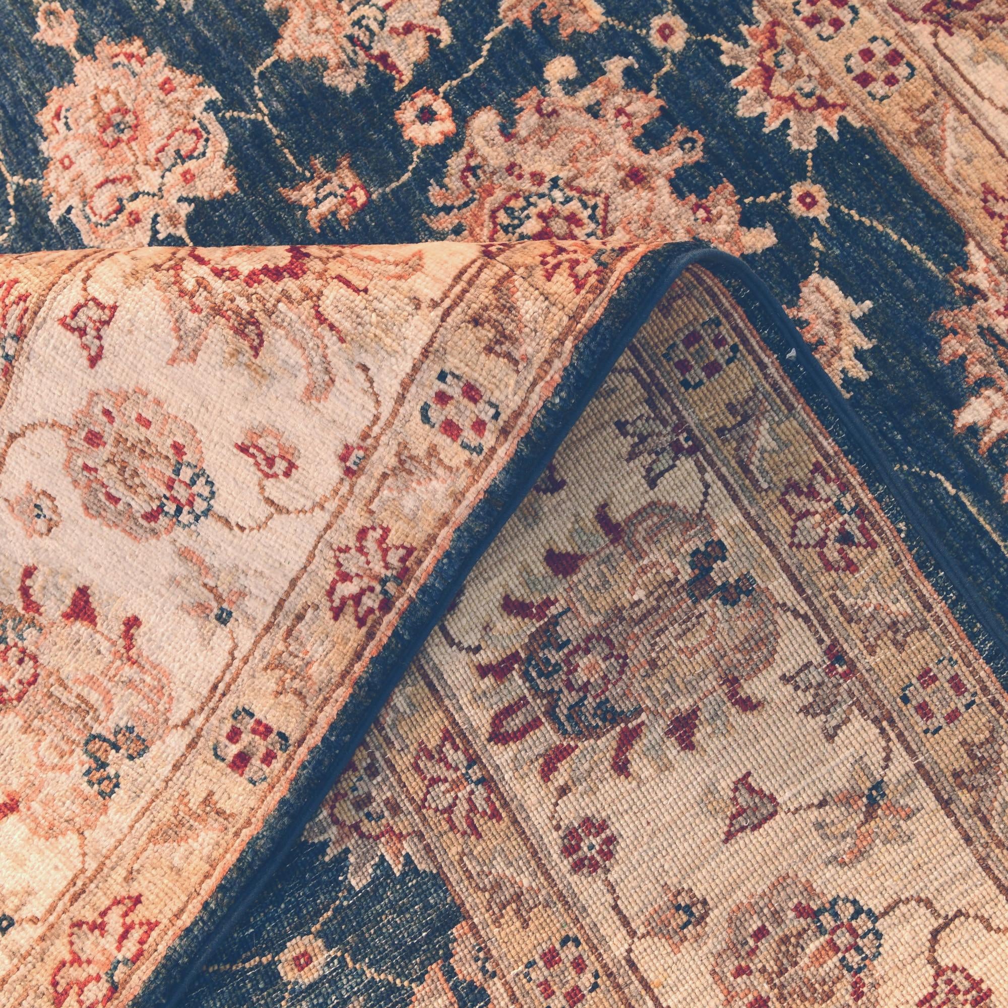 5' x 6' 8 Hand Knotted Ziegler Rug