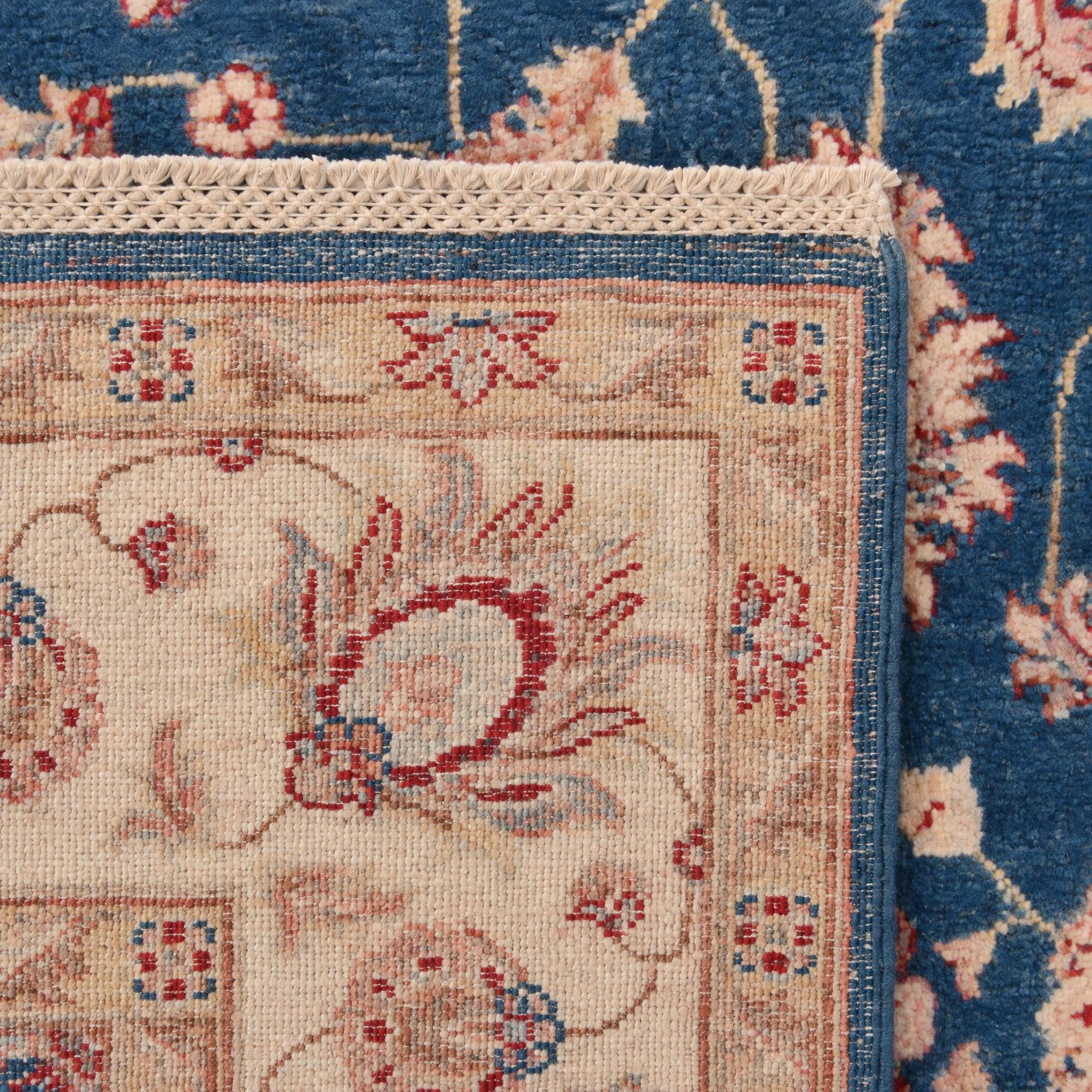 155cm x 205cm Hand Knotted Ziegler Rug