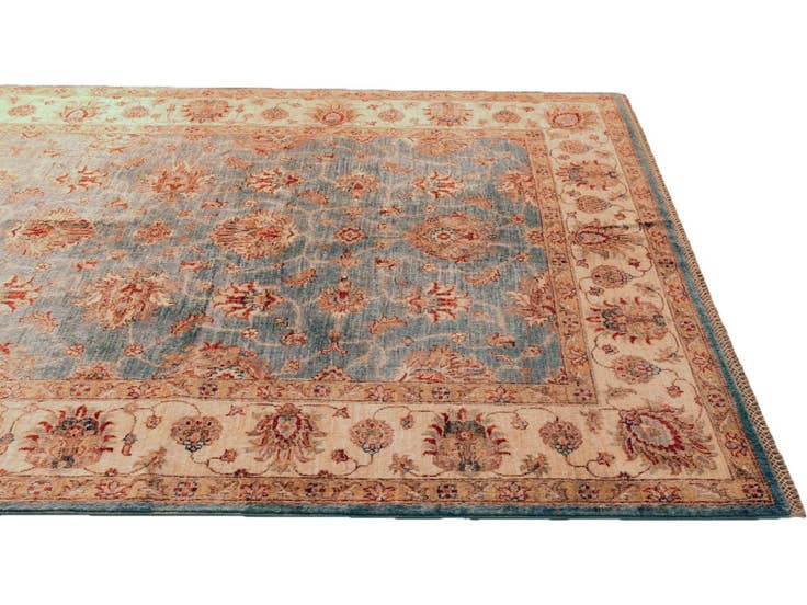 Detail image of 5' 9 x 7' 10 Hand Knotted Ziegler Rug