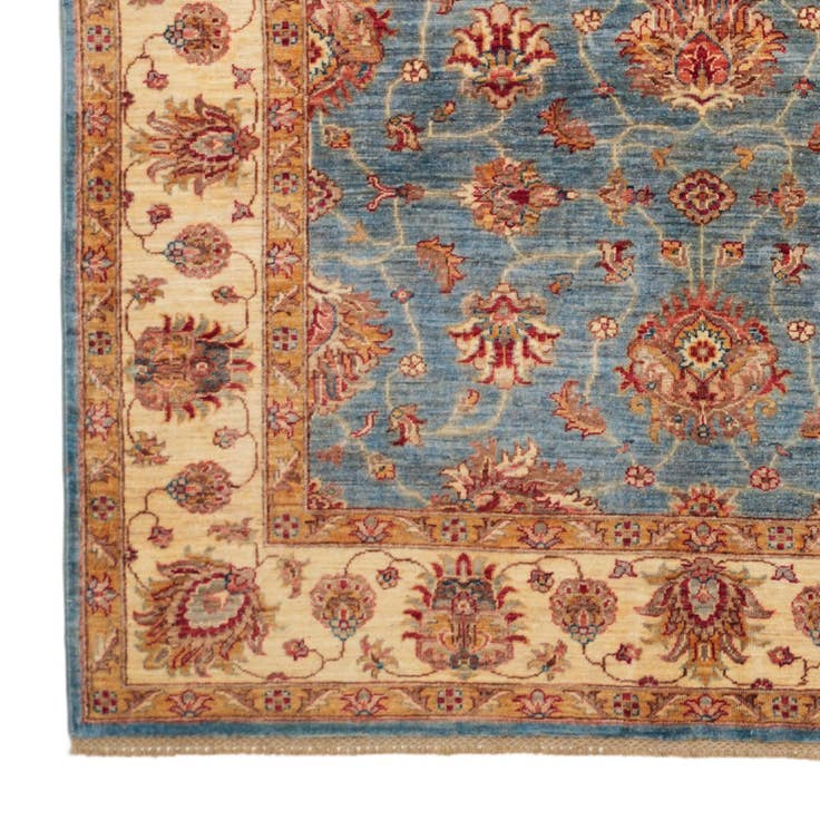Detail image of 5' 9 x 7' 10 Hand Knotted Ziegler Rug