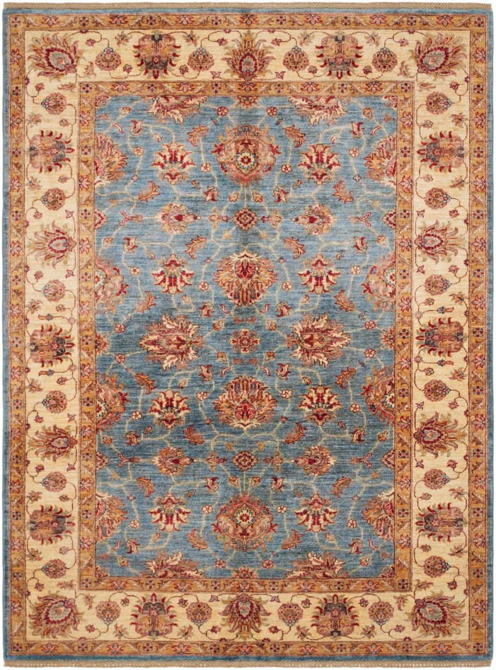 Detail image of 5' 9 x 7' 10 Hand Knotted Ziegler Rug