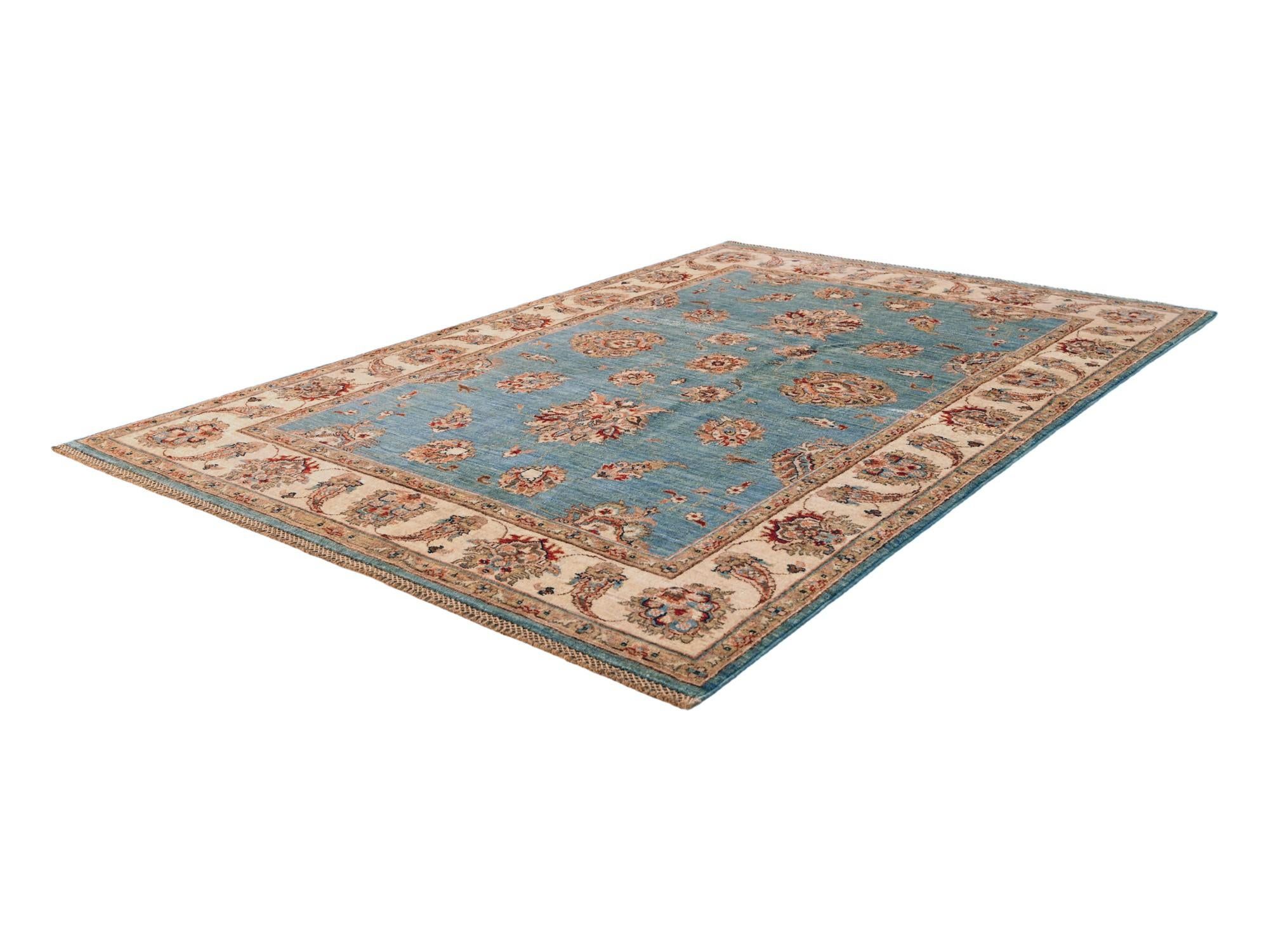 5' 1 x 7' 1 Hand Knotted Ziegler Rug