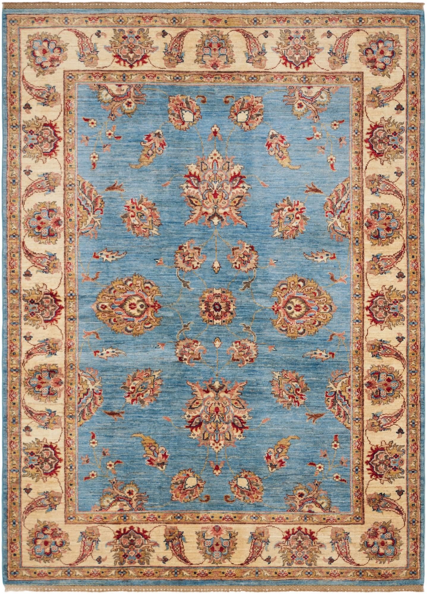 5' 1 x 7' 1 Hand Knotted Ziegler Rug