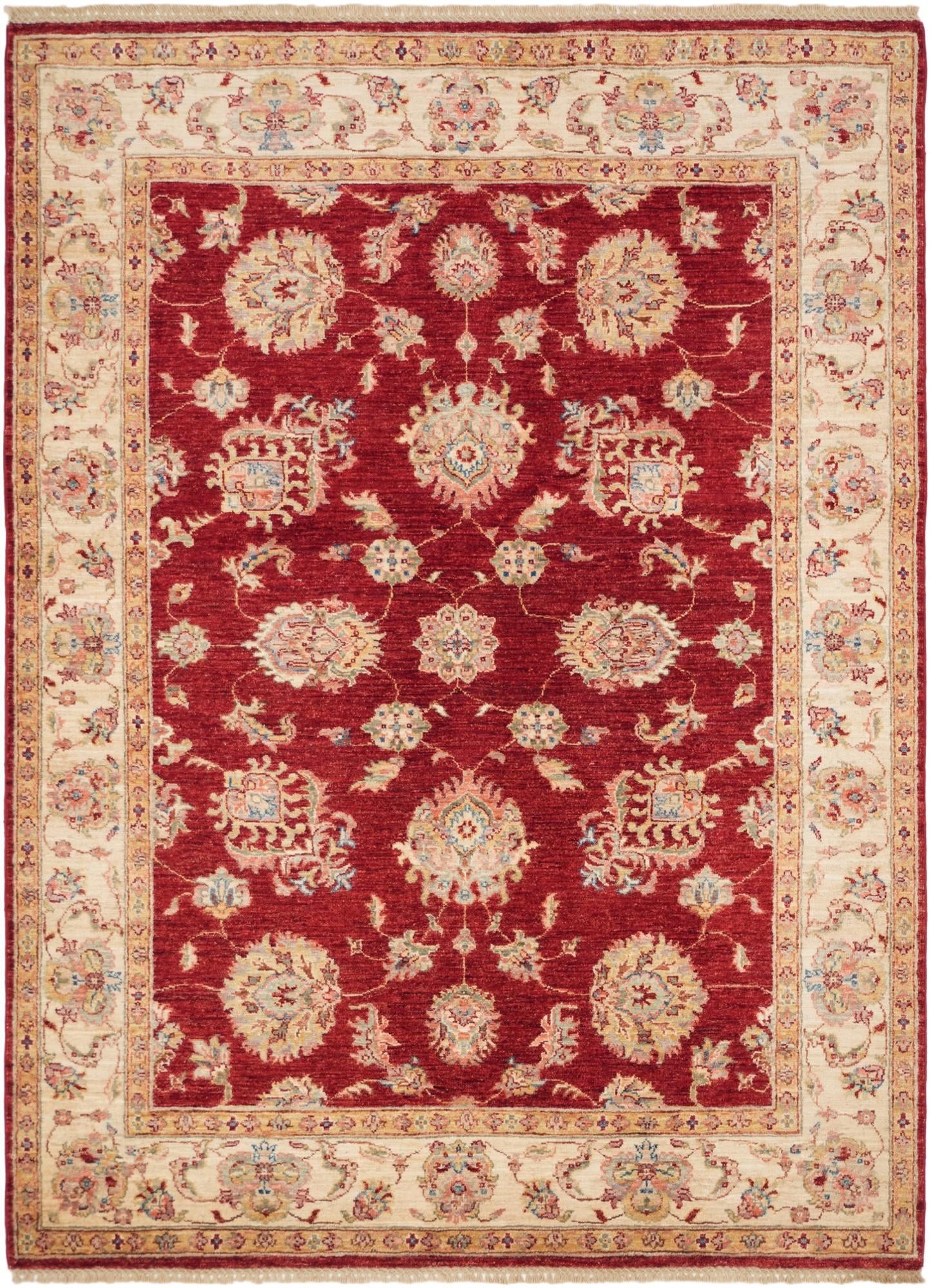 5' x 6' 11 Hand Knotted Ziegler Rug