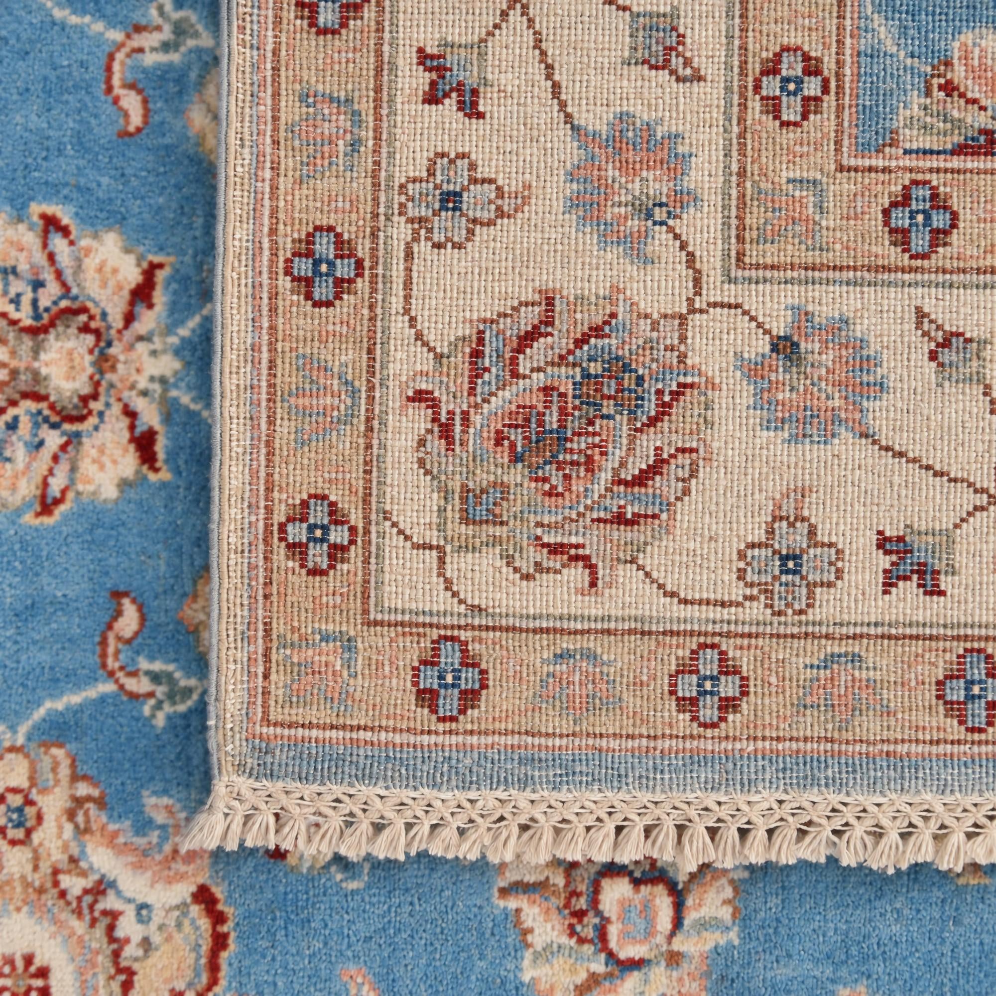 155cm x 205cm Hand Knotted Ziegler Rug