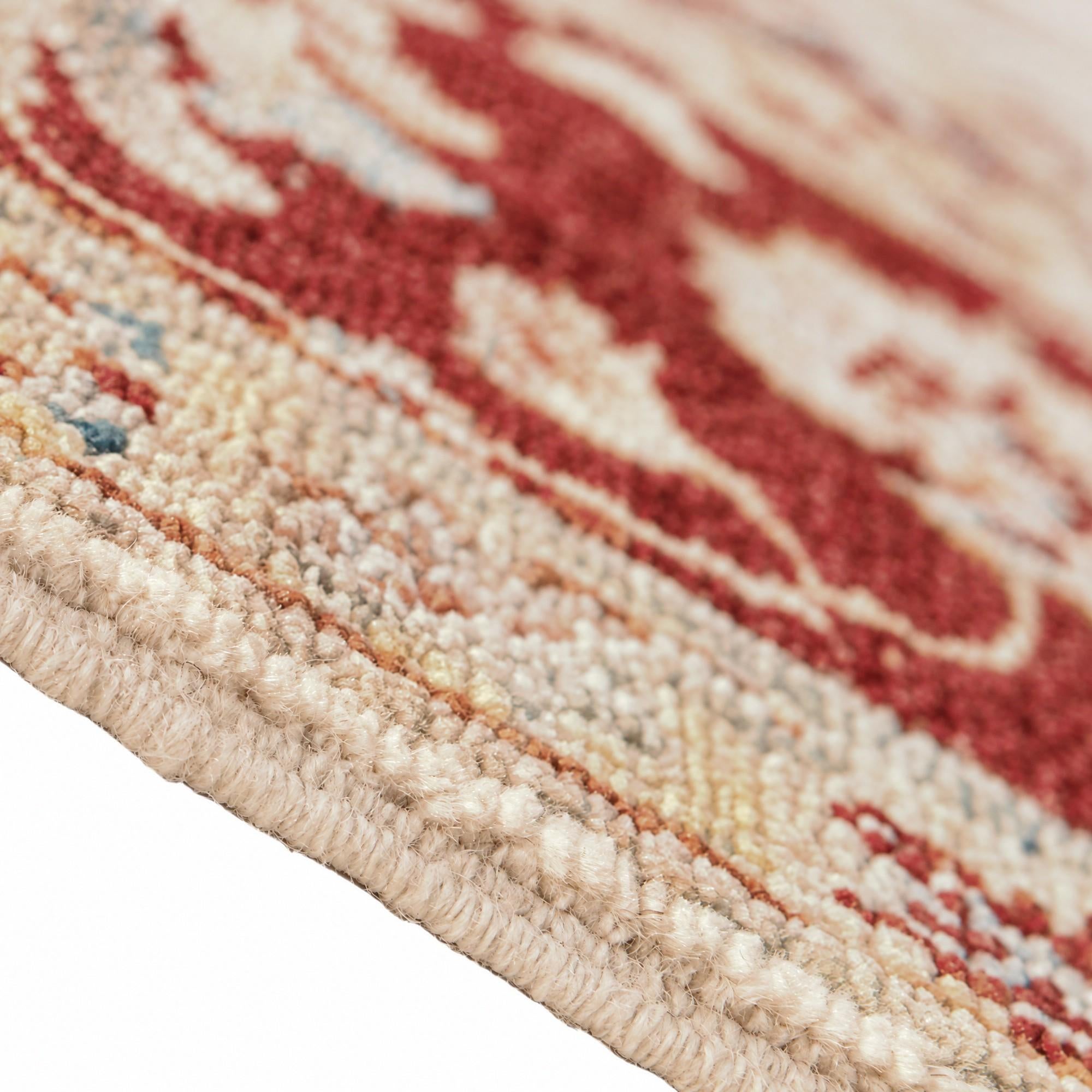 155cm x 200cm Hand Knotted Ziegler Rug