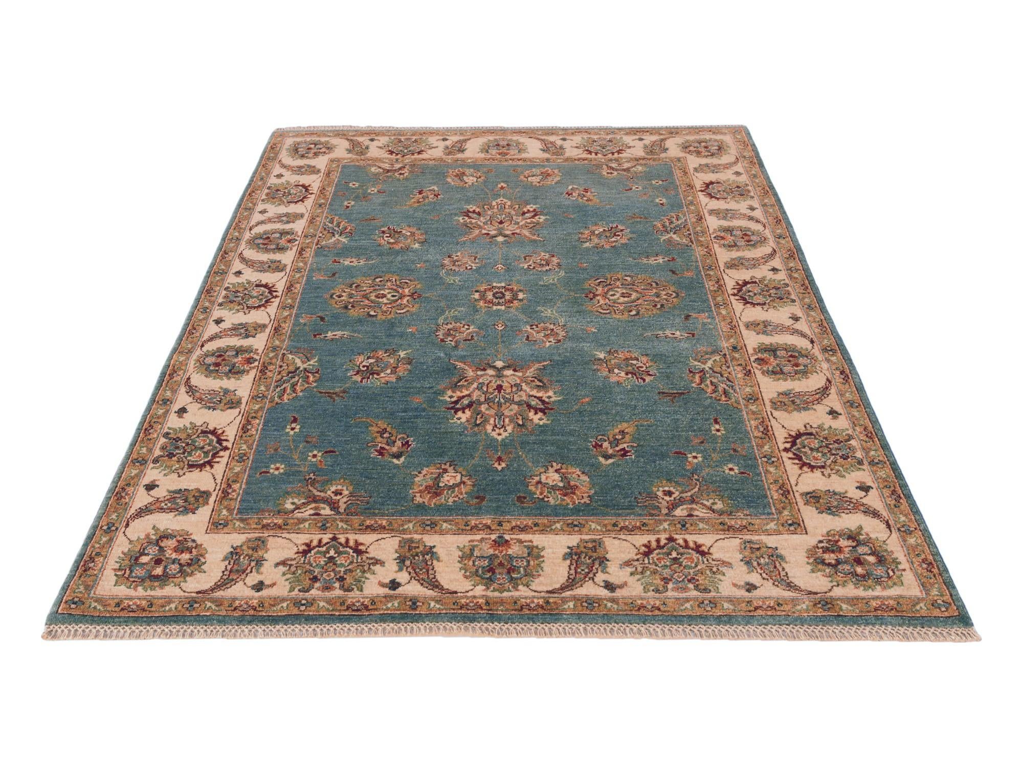 5' x 6' 10 Hand Knotted Ziegler Rug