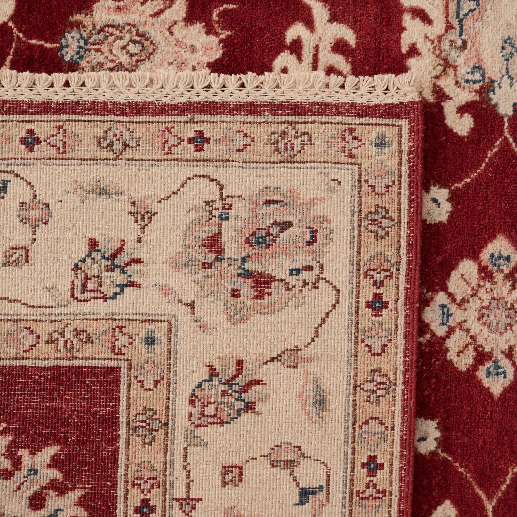 155cm x 205cm Hand Knotted Ziegler Rug