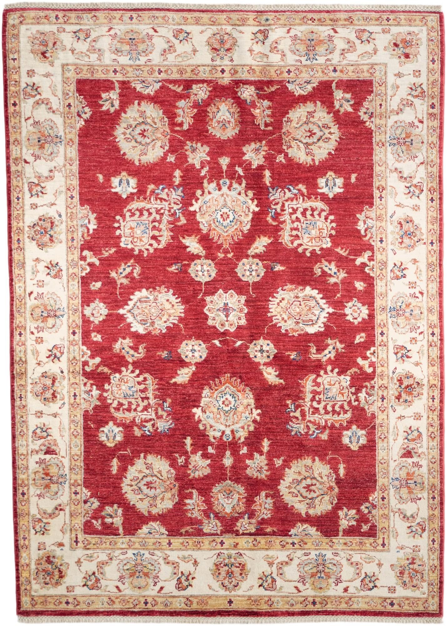 5' x 7' Hand Knotted Ziegler Rug