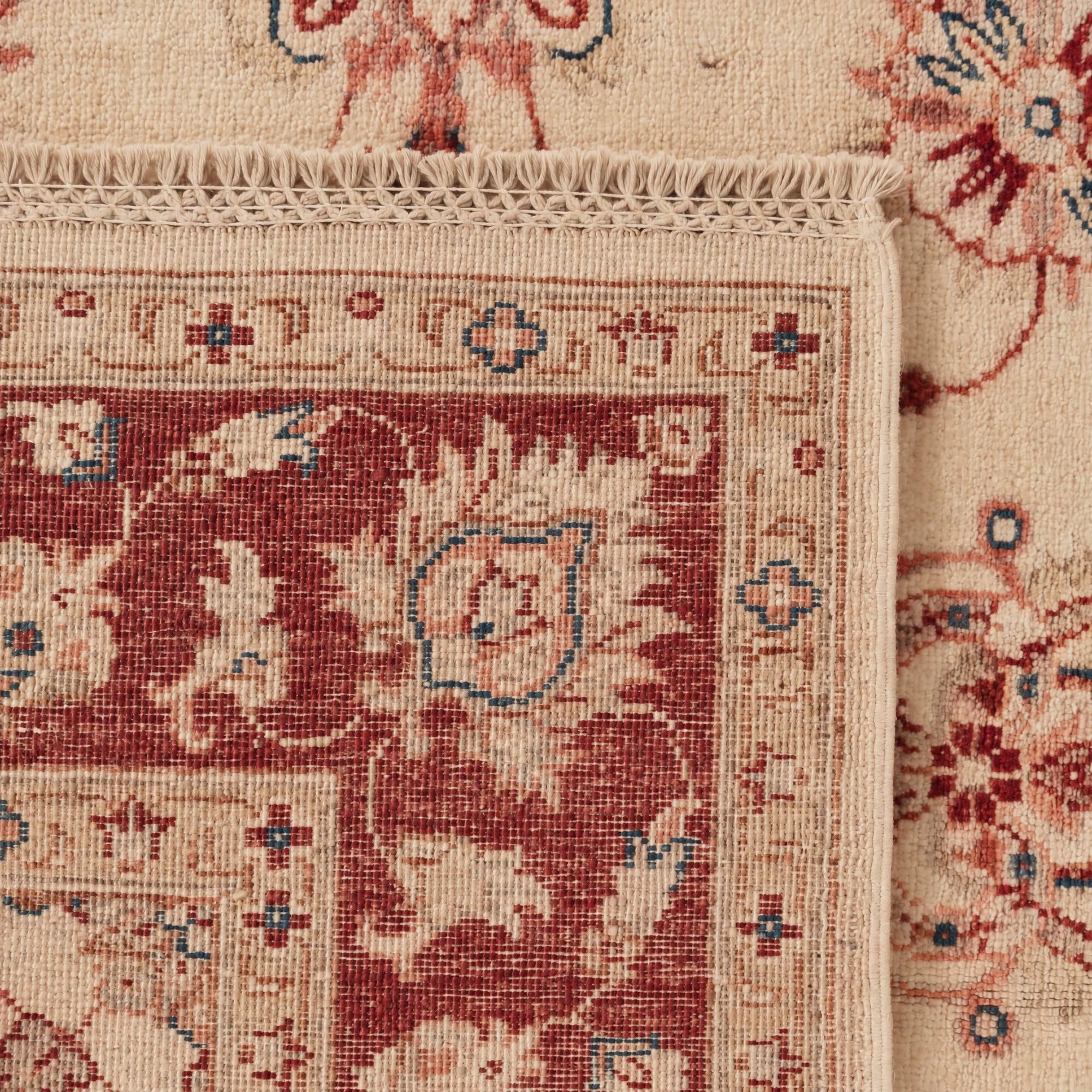 155cm x 210cm Hand Knotted Ziegler Rug