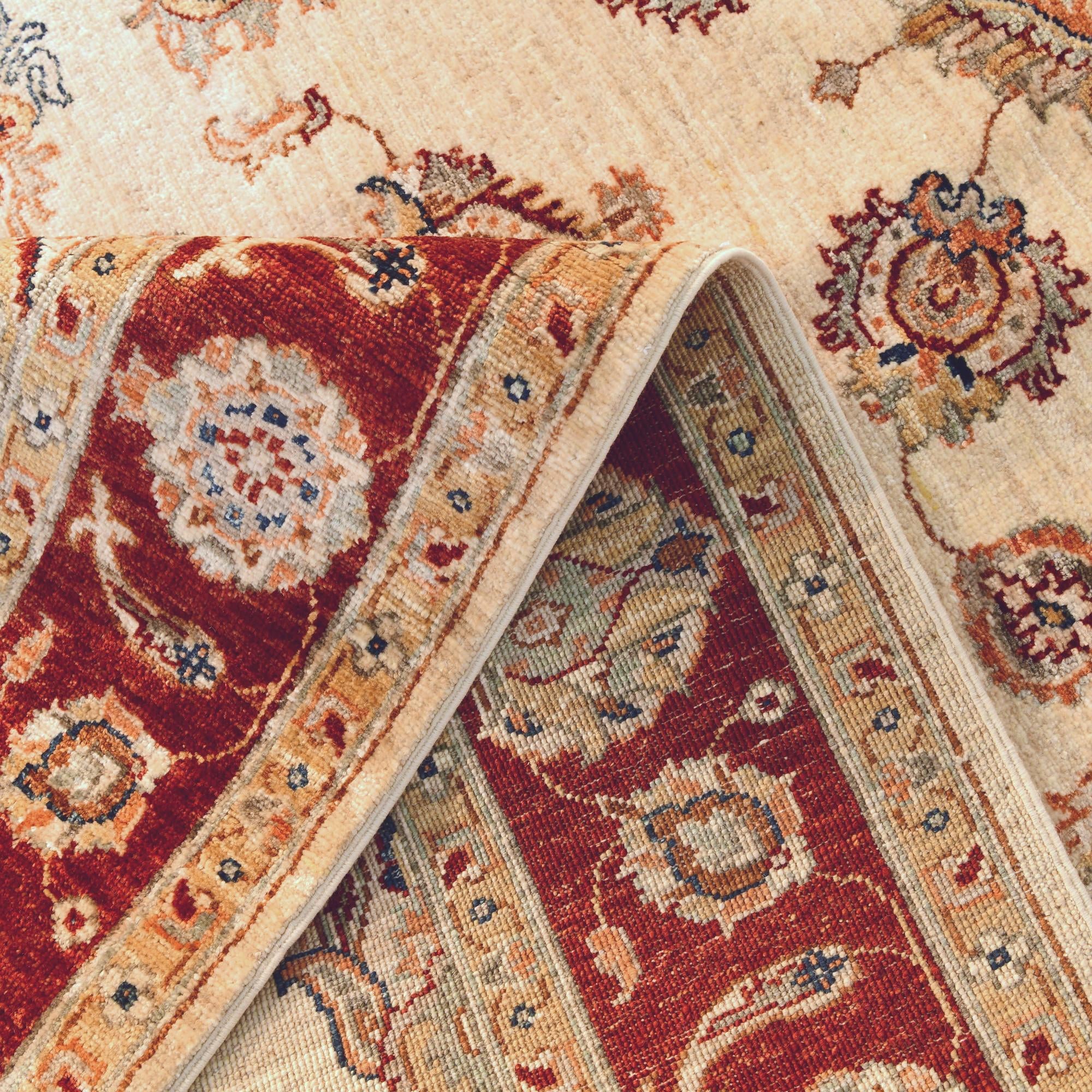 5' 3 x 7' 3 Hand Knotted Ziegler Rug