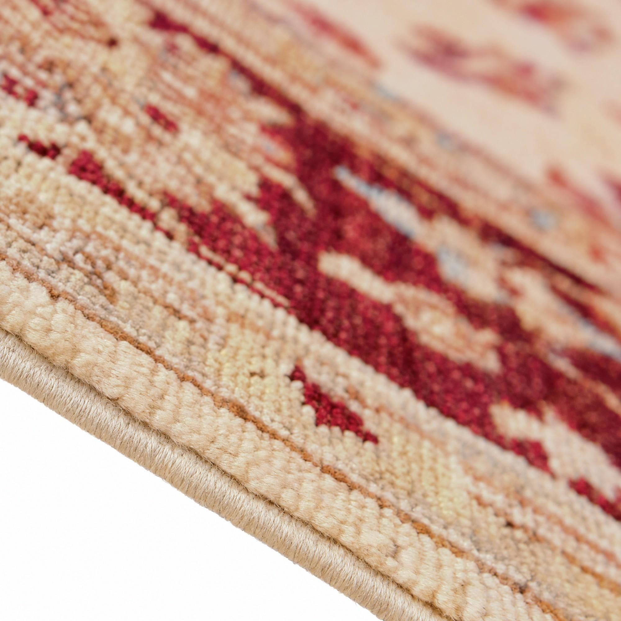 155cm x 205cm Hand Knotted Ziegler Rug