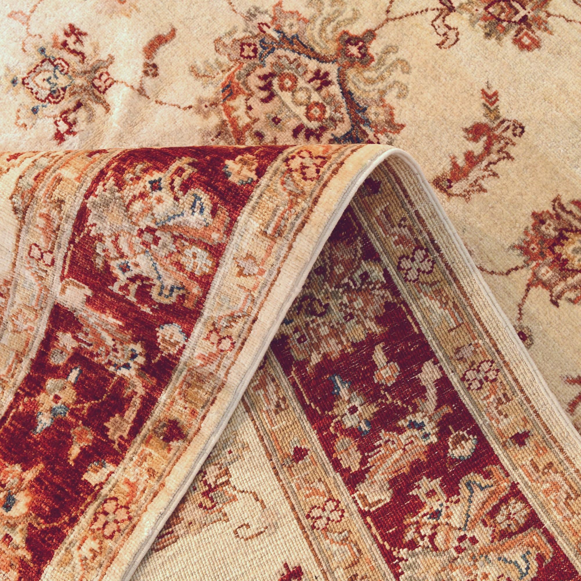 5' x 6' 9 Hand Knotted Ziegler Rug