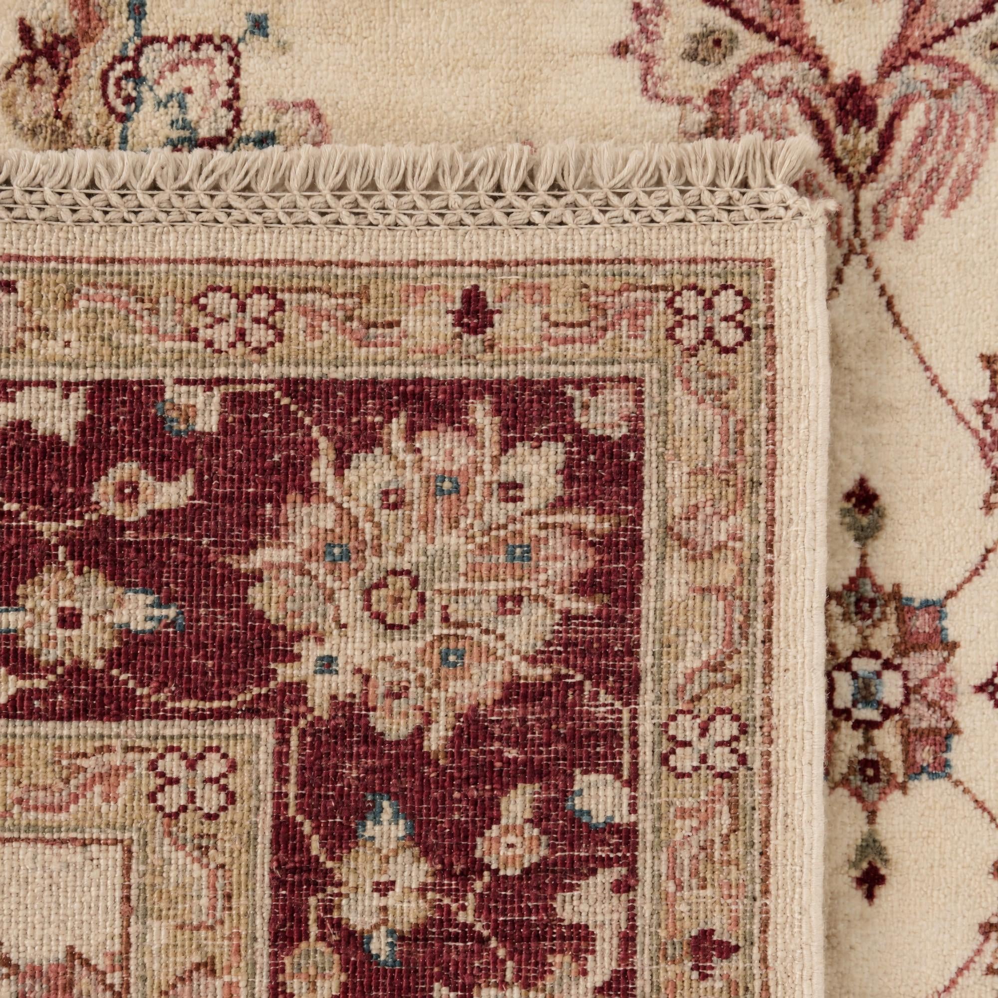 155cm x 205cm Hand Knotted Ziegler Rug