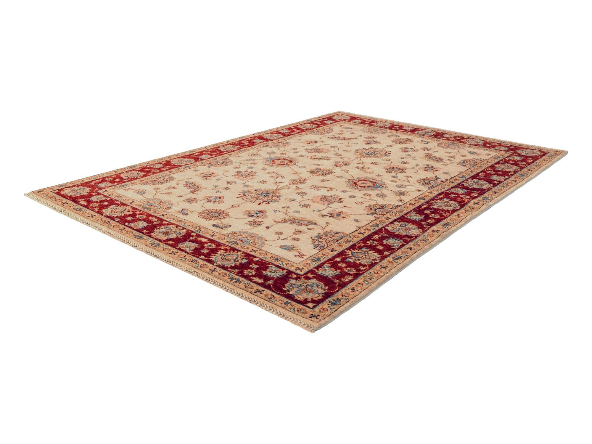 5' 9 x 8' Hand Knotted Ziegler Rug