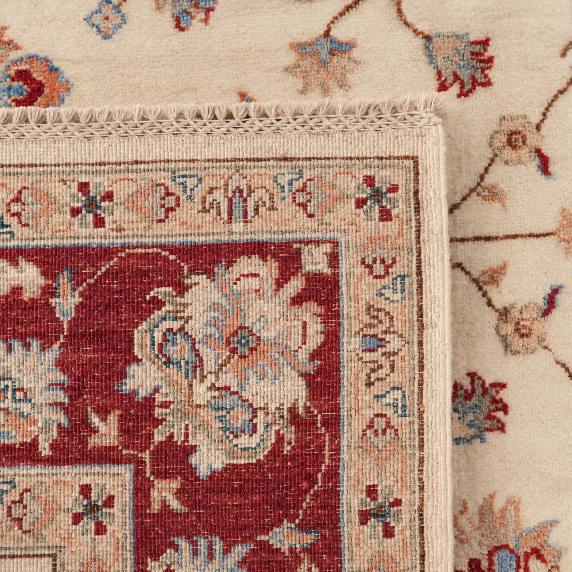 175cm x 245cm Hand Knotted Ziegler Rug