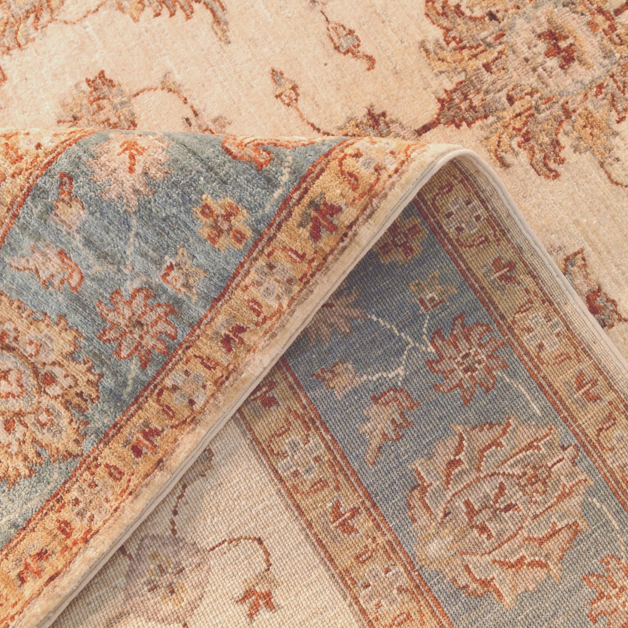 5' 8 x 7' 9 Hand Knotted Ziegler Rug