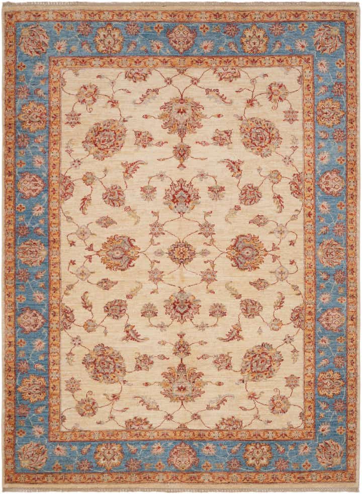 170cm x 235cm Hand Knotted Ziegler Rug