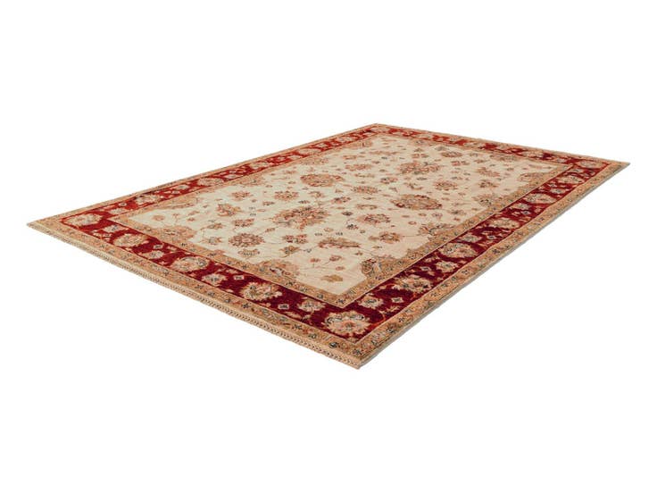 Detailansicht von 170cm x 245cm Handgeknüpft Ziegler Teppich