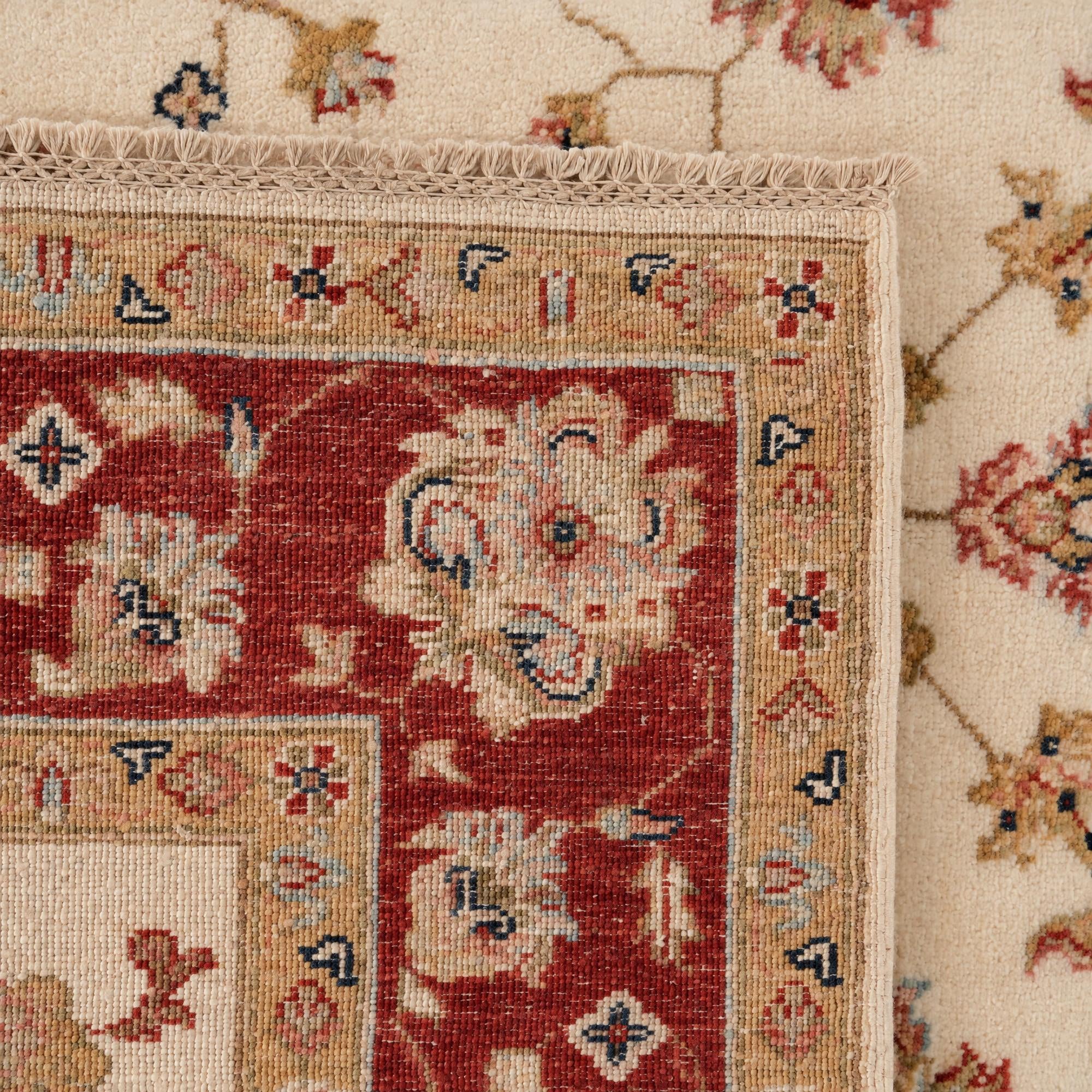 170cm x 245cm Hand Knotted Ziegler Rug