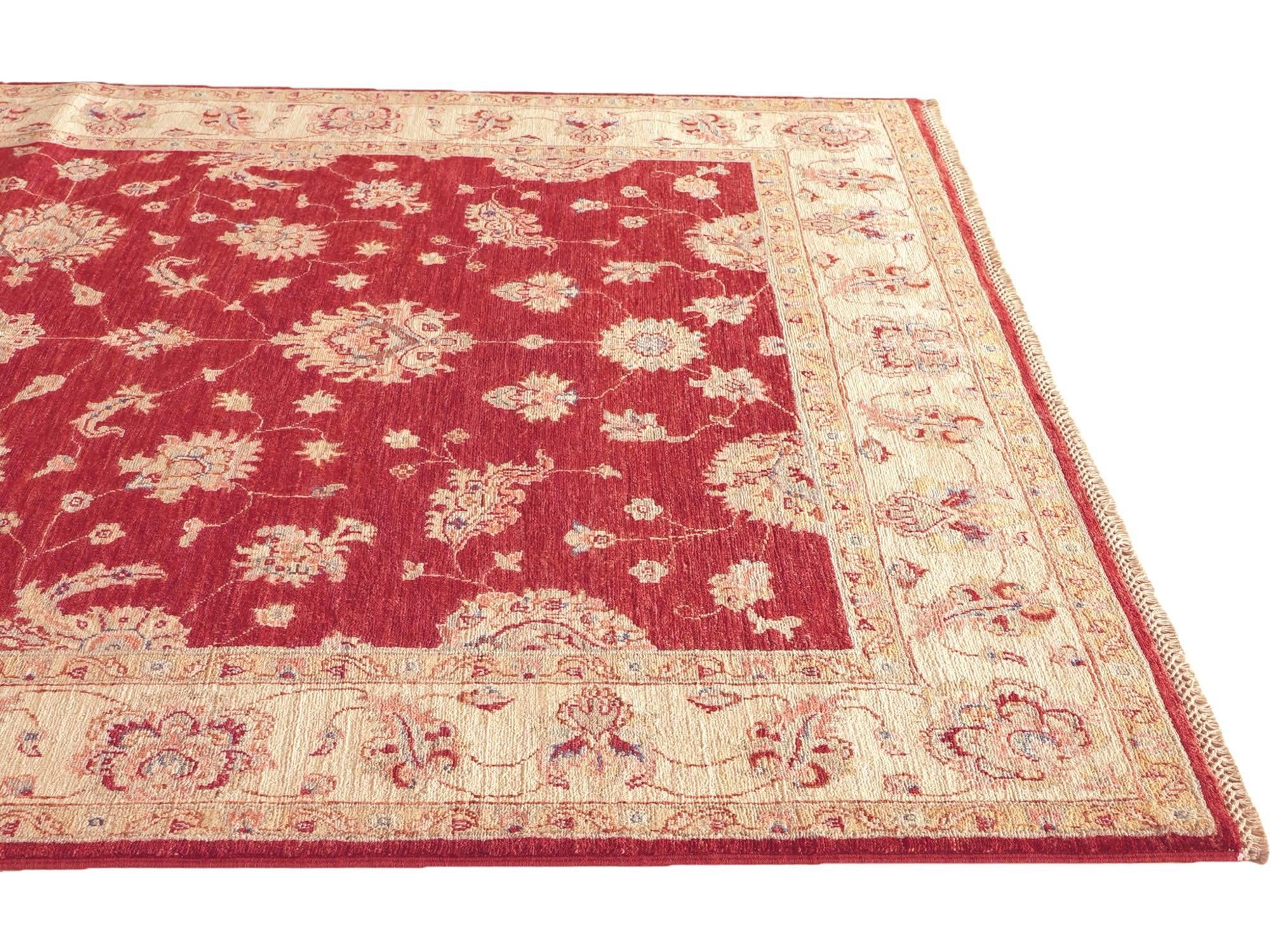 175cm x 245cm Hand Knotted Ziegler Rug
