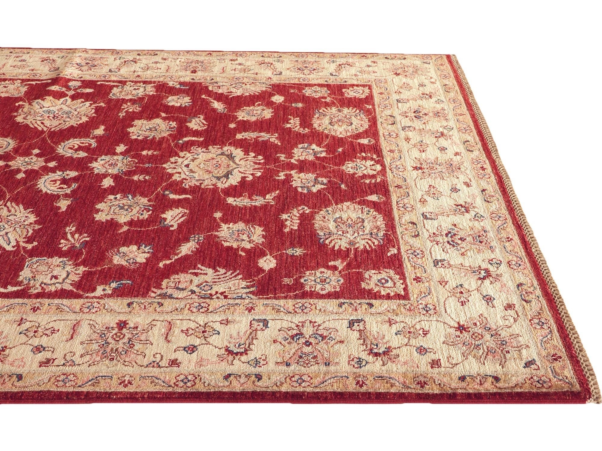 175cm x 250cm Hand Knotted Ziegler Rug