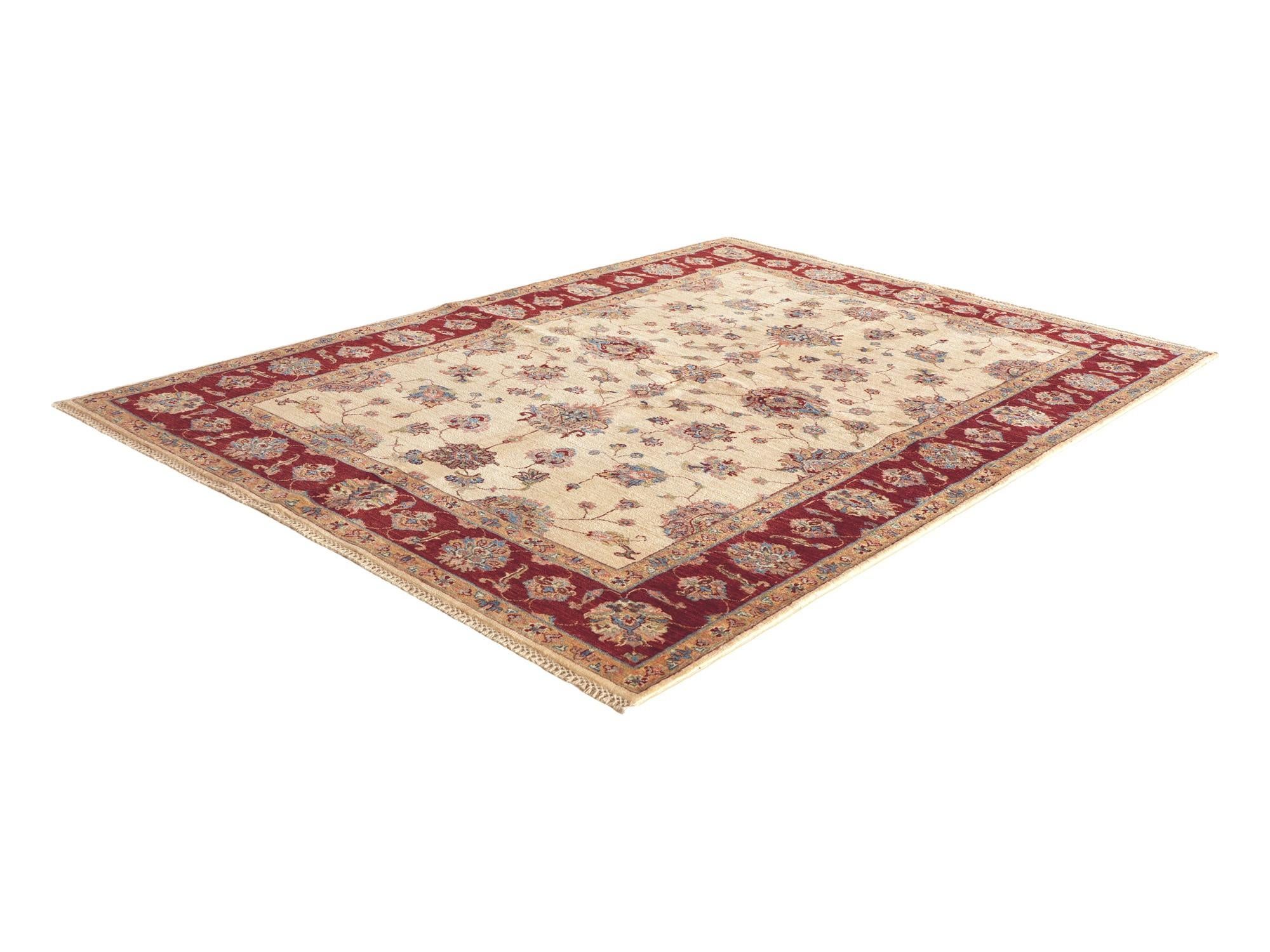 180cm x 250cm Hand Knotted Ziegler Rug